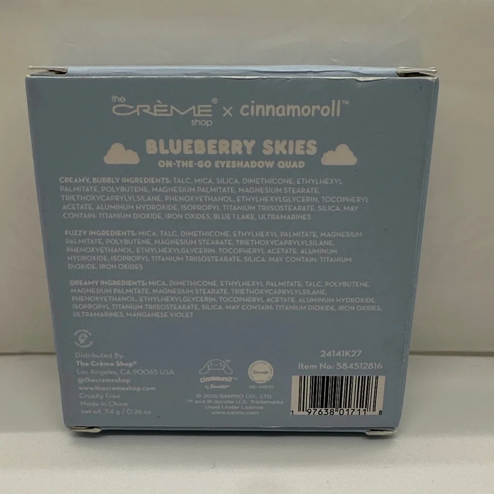 Cinnamoroll Eyeshadow Palette - Sunshine Day and Blueberry Skies - Picture 9 of 11